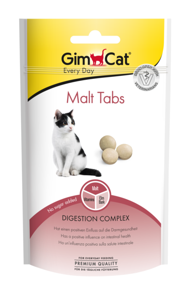 GimCat Malt Tabs 40 g Foto van GimCat Malt Tabs 40 g
