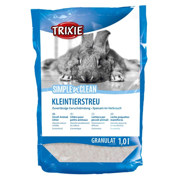 Trixie Simple'n'Clean granulaat silicaatstrooisel Foto van Trixie Simple'n'Clean granulaat silicaatstrooisel