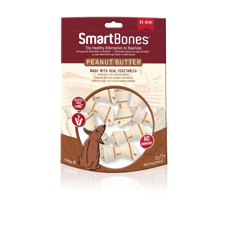 SmartBones Peanut butter mini Foto van SmartBones Peanut butter mini