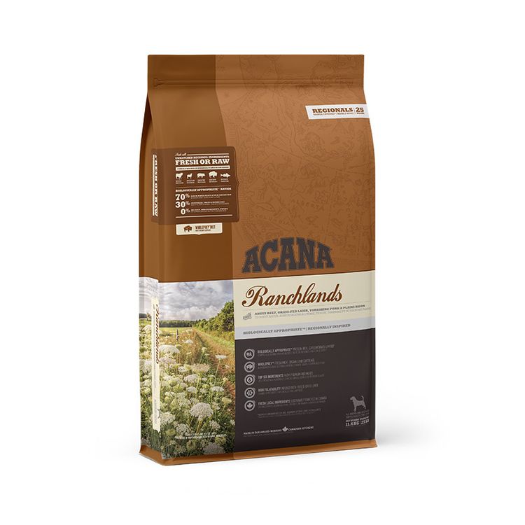 Acana REGIONALS Ranchlands Dog 11.4 kg. Foto van Acana REGIONALS Ranchlands Dog 11.4 kg.