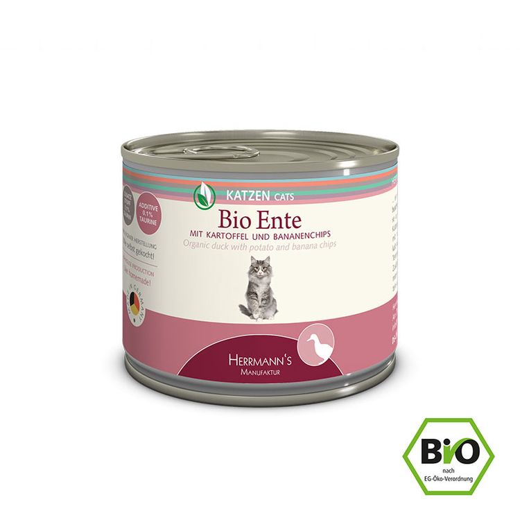 BIO SELECTION CAT Duck with Potato 200 gr. Foto van BIO SELECTION CAT Duck with Potato 200 gr.