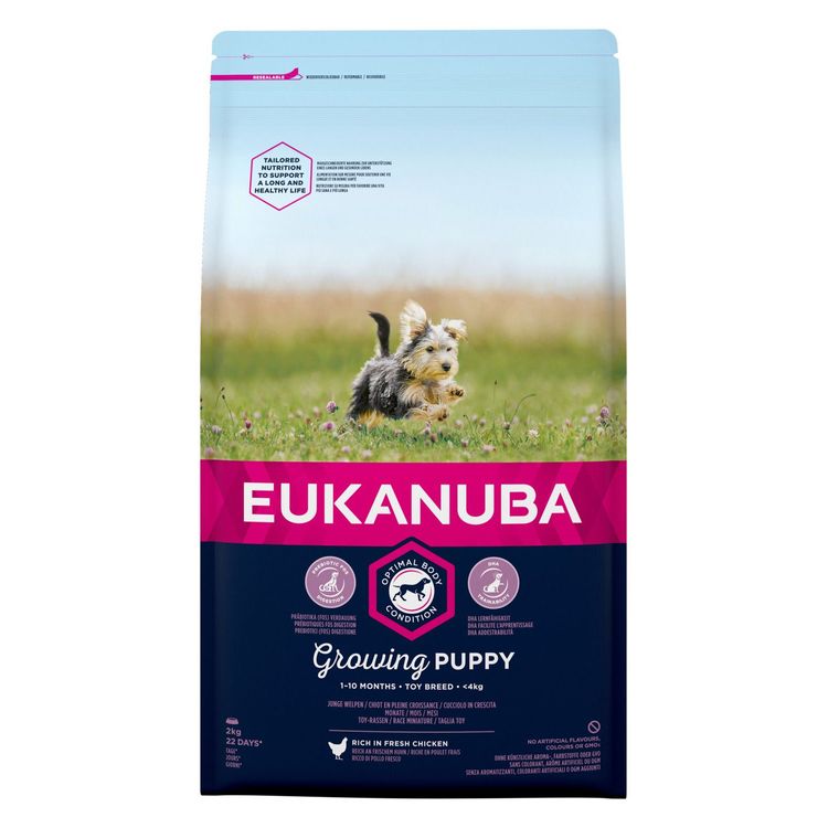 Eukanuba Growing Puppy Toy Breed Foto van Eukanuba Growing Puppy Toy Breed