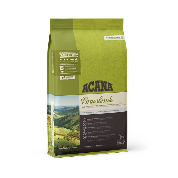 Acana REGIONALS Grasslands Dog 11.4 kg. Foto van Acana REGIONALS Grasslands Dog 11.4 kg.