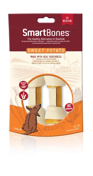 SmartBones Sweet potato medium Foto van SmartBones Sweet potato medium