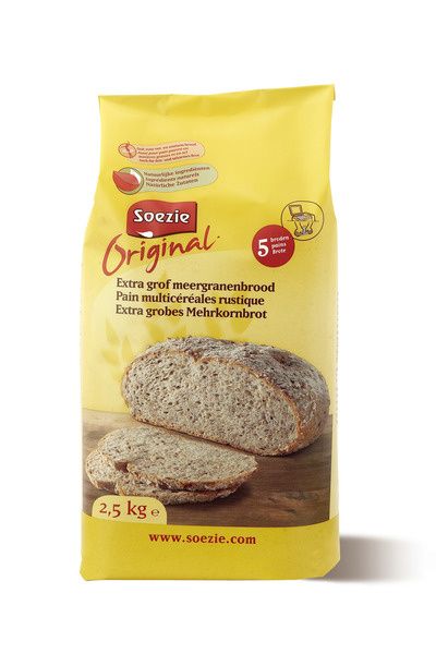 Soezie Mix extra grof meergranenbrood Foto van Soezie Mix extra grof meergranenbrood