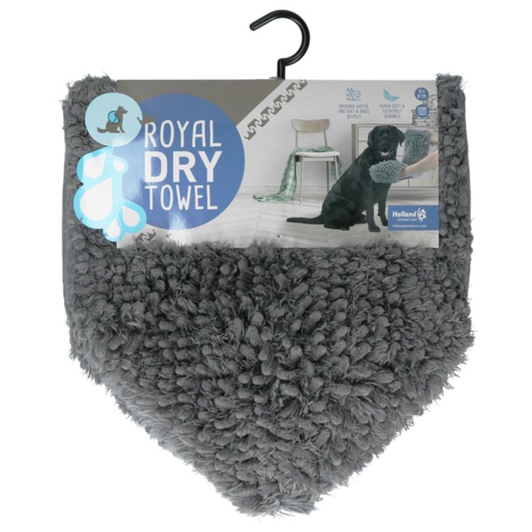 Holland Animal Care Royal dry handdoek Foto van Holland Animal Care Royal dry handdoek