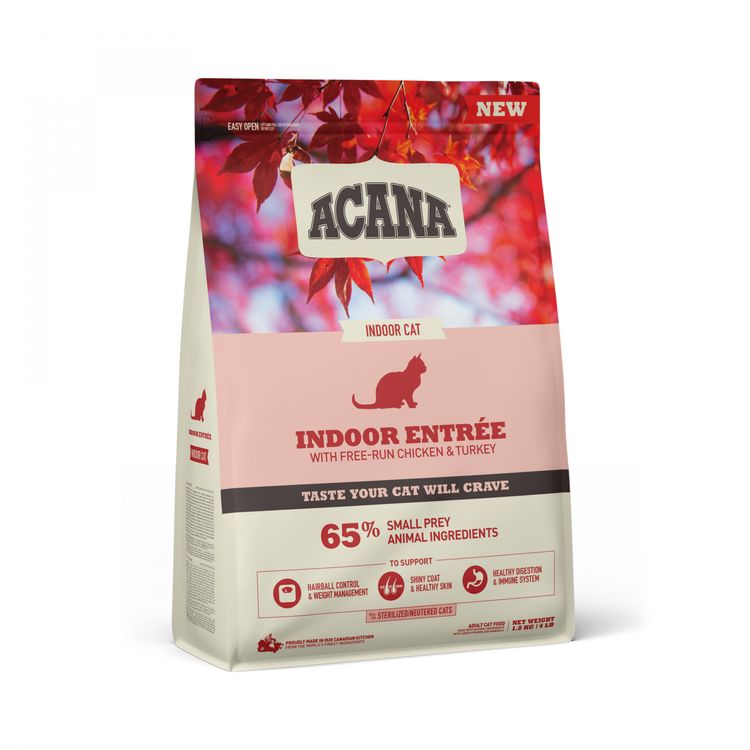 Acana Cat Indoor Entrée 1.8 kg. Foto van Acana Cat Indoor Entrée 1.8 kg.