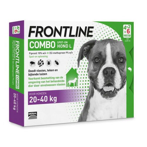 Frontline Combo spot on 3 large hond Foto van Frontline Combo spot on 3 large hond