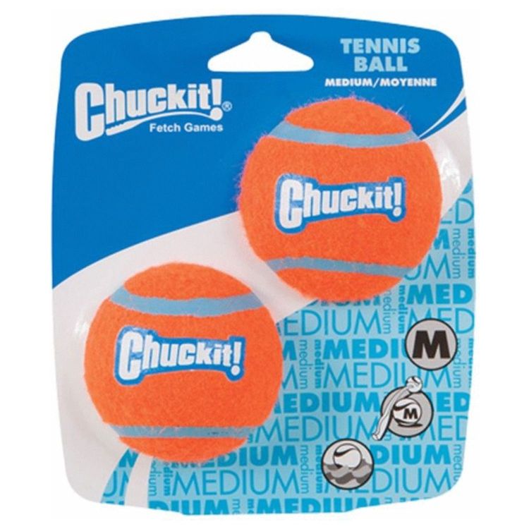 Chuckit Tennisbal 2 stuks Foto van Chuckit Tennisbal 2 stuks