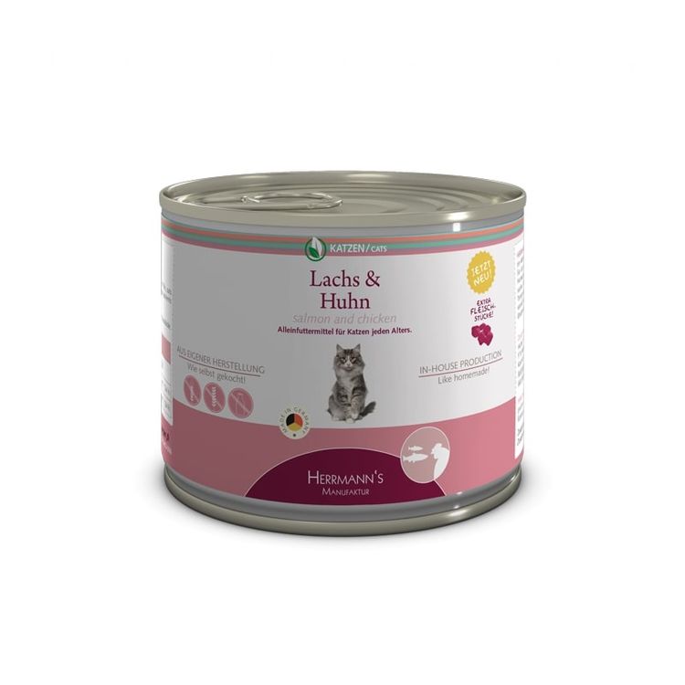 SELECTION CAT Salmon with Chicken 200 gr. Foto van SELECTION CAT Salmon with Chicken 200 gr.