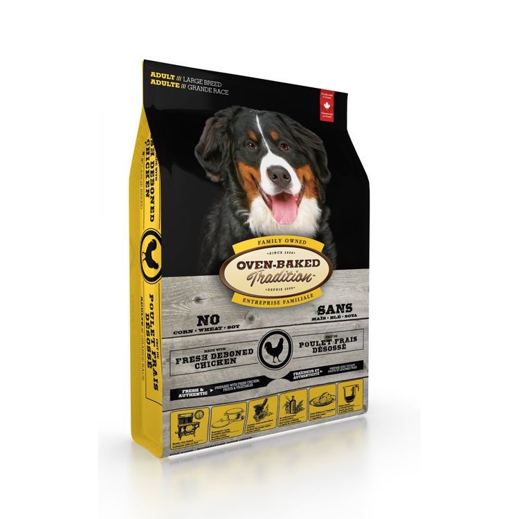 OBT Dog Food Adult Large Breed 11.4 kg. Foto van OBT Dog Food Adult Large Breed 11.4 kg.