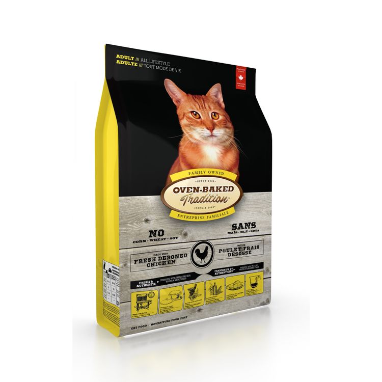OBT Cat Food Adult Chicken 4.54 kg. Foto van OBT Cat Food Adult Chicken 4.54 kg.