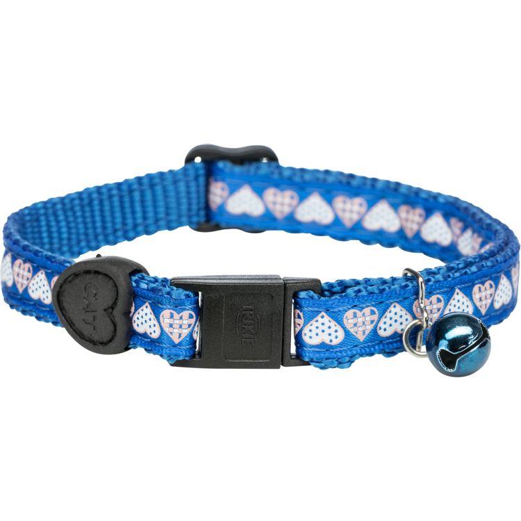 Trixie Kattenhalsband hartmotief - 4 stuks Foto van Trixie Kattenhalsband hartmotief - 4 stuks