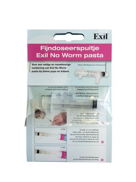 No Worm Fijndoseerspuitje Foto van No Worm Fijndoseerspuitje
