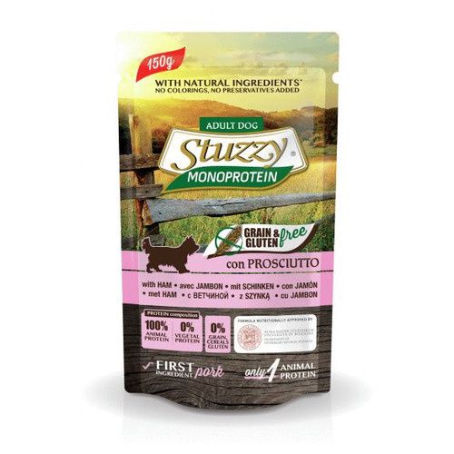 Stuzzy Dog grain free monoprotein pouch Foto van Stuzzy Dog grain free monoprotein pouch
