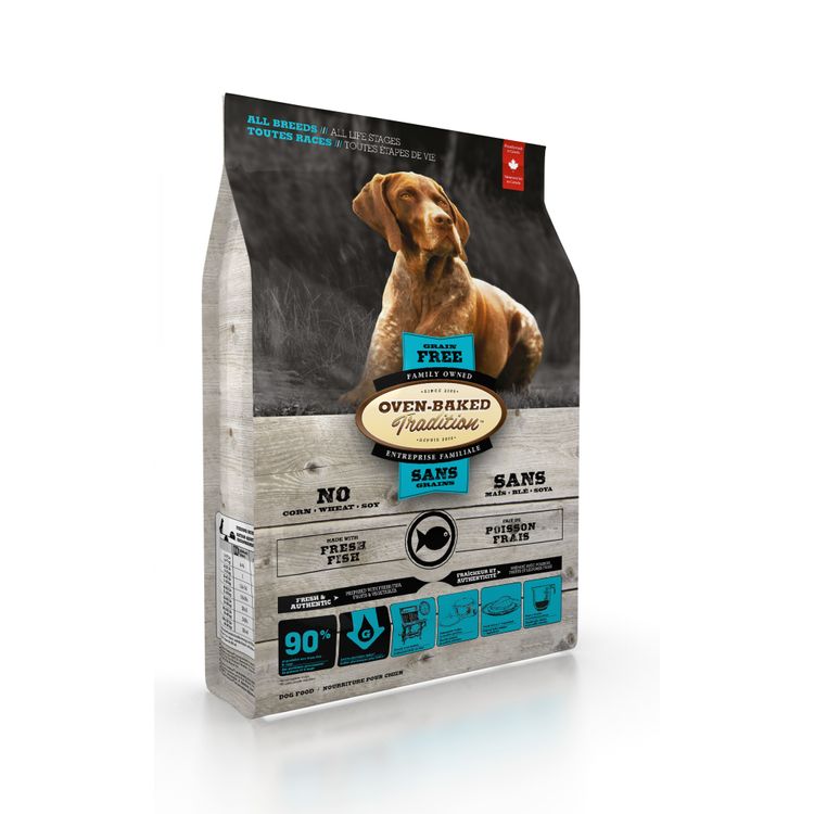 OBT Grain Free Dog Food Fish 5.7 kg. Foto van OBT Grain Free Dog Food Fish 5.7 kg.