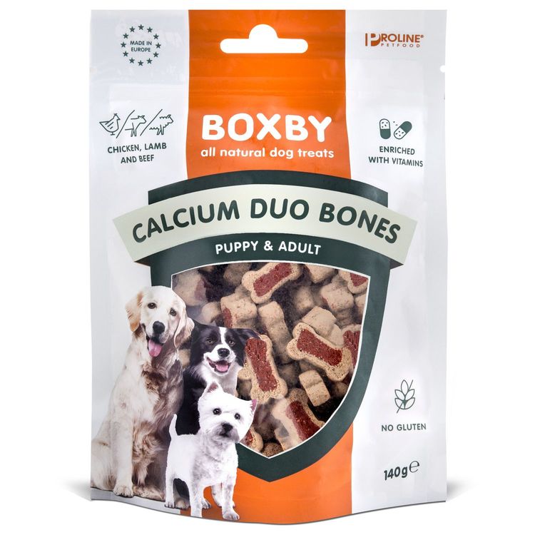 Boxby Puppy Snacks Calcium Foto van Boxby Puppy Snacks Calcium