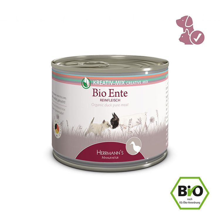 BIO PURE Duck 200 gr. Foto van BIO PURE Duck 200 gr.
