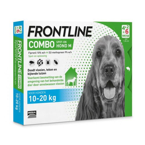 Frontline Combo spot on 2 medium hond Foto van Frontline Combo spot on 2 medium hond