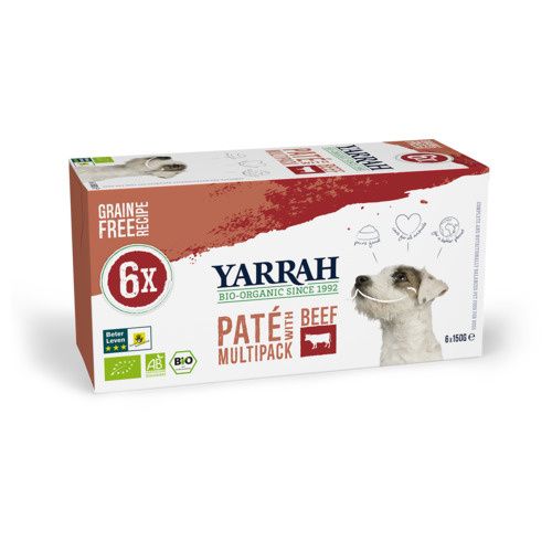 Yarrah Bio Multipack Alu Pate Graanvrij Foto van Yarrah Bio Multipack Alu Pate Graanvrij