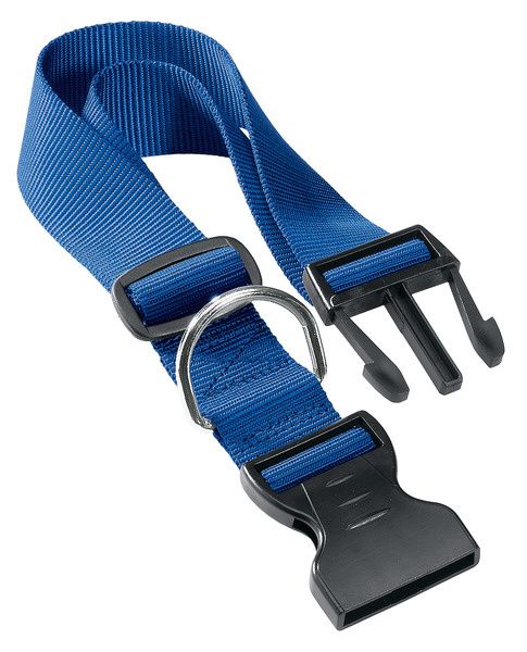 Adori Klikhalsband nylon m/l Foto van Adori Klikhalsband nylon m/l