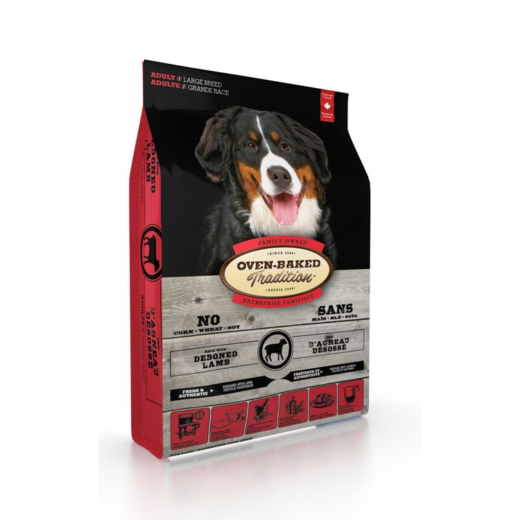 OBT Dog Food Large Breed Lamb 11.4 kg. Foto van OBT Dog Food Large Breed Lamb 11.4 kg.