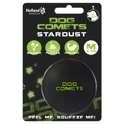 Dog Comets Dog comets ball stardust zwart/groe Foto van Dog Comets Dog comets ball stardust zwart/groe
