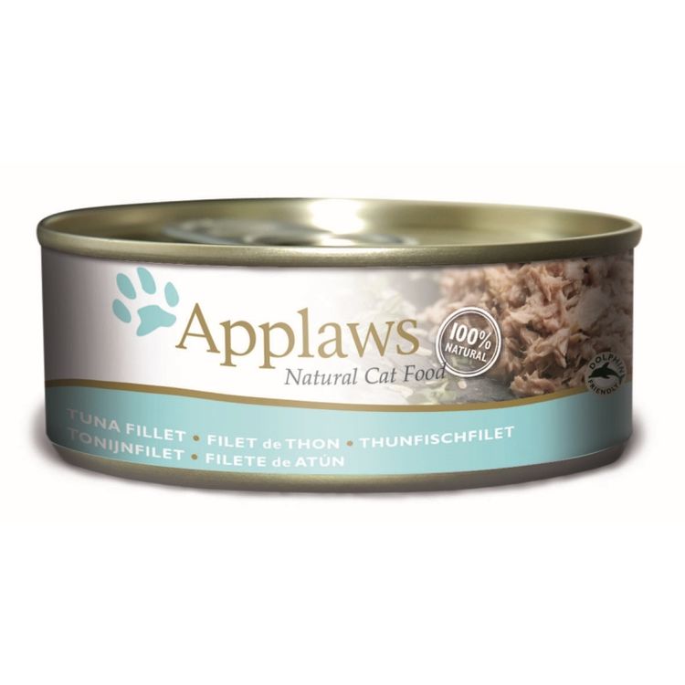 Applaws Kattenvoer Blik Tonijn 156 gr. Foto van Applaws Kattenvoer Blik Tonijn 156 gr.