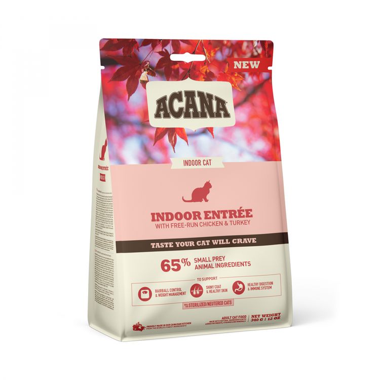 Acana Cat Indoor Entrée 340 gr. Foto van Acana Cat Indoor Entrée 340 gr.