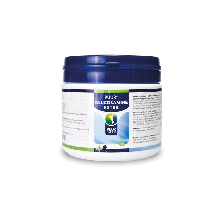 PUUR Natuur Glucosamine extra hond&kat Foto van PUUR Natuur Glucosamine extra hond&kat