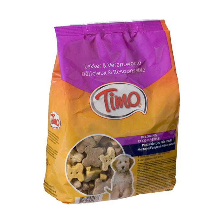 Timo Koekjes puppy kluifjes mix Foto van Timo Koekjes puppy kluifjes mix