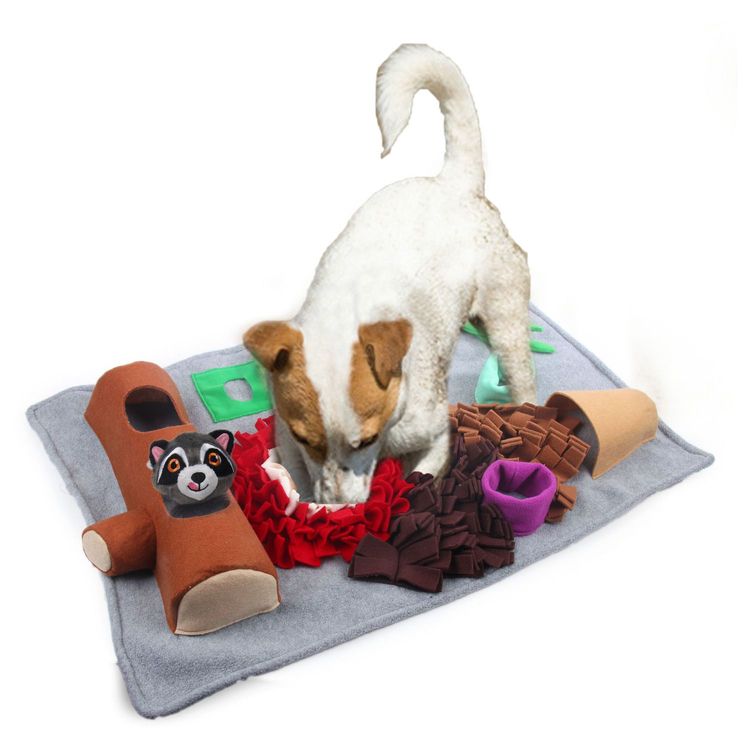 All for Paws Snuffelmat met speeltje Foto van All for Paws Snuffelmat met speeltje