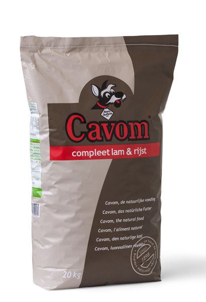 Cavom Compleet Lam/rijst Foto van Cavom Compleet Lam/rijst