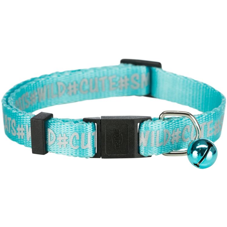 Trixie Kattenhalsband reflecterend katten-/pootmotief Foto van Trixie Kattenhalsband reflecterend katten-/pootmotief