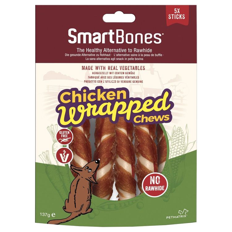 SmartBones Chicken wrap sticks Foto van SmartBones Chicken wrap sticks