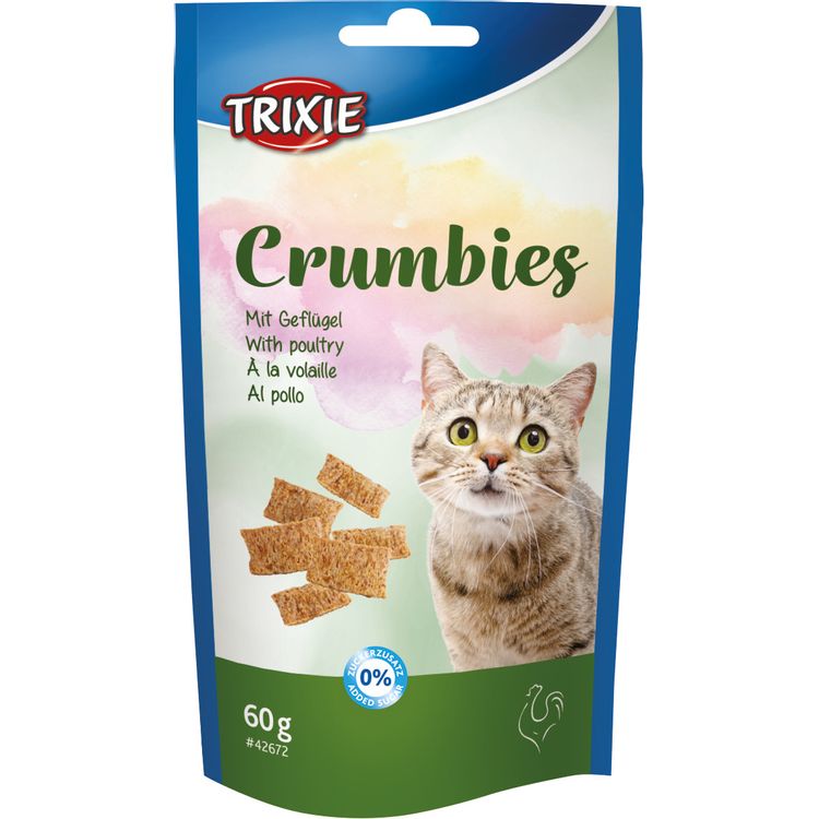 Trixie Crumbies met gevogelte en taurine Foto van Trixie Crumbies met gevogelte en taurine