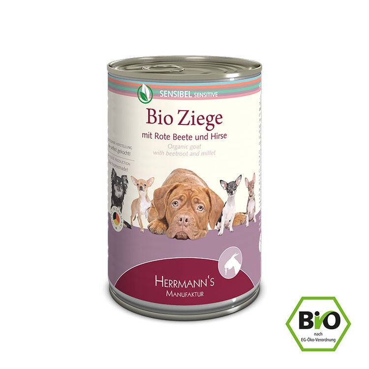 SENSITIVE Goat with Beetroot 400 gr. Foto van SENSITIVE Goat with Beetroot 400 gr.