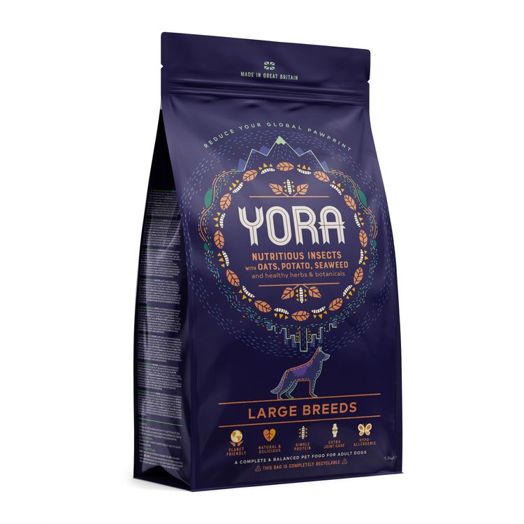 YORA Dog Adult Large Breed 12kg. Foto van YORA Dog Adult Large Breed 12kg.