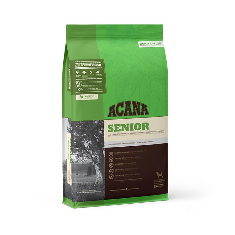 Acana HERITAGE Senior Dog 11.4 kg. Foto van Acana HERITAGE Senior Dog 11.4 kg.