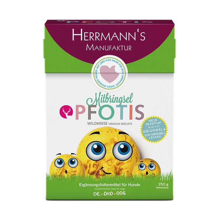 PFOTIS COOKIES Wild 250 gr. Foto van PFOTIS COOKIES Wild 250 gr.