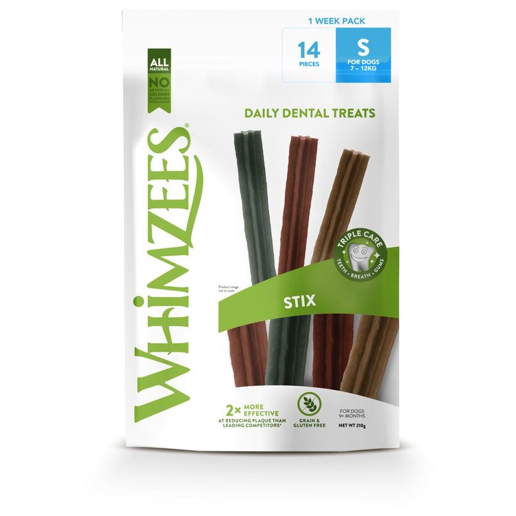 Whimzees Stix S 2-weeks Voordeel Verpakking Foto van Whimzees Stix S 2-weeks Voordeel Verpakking