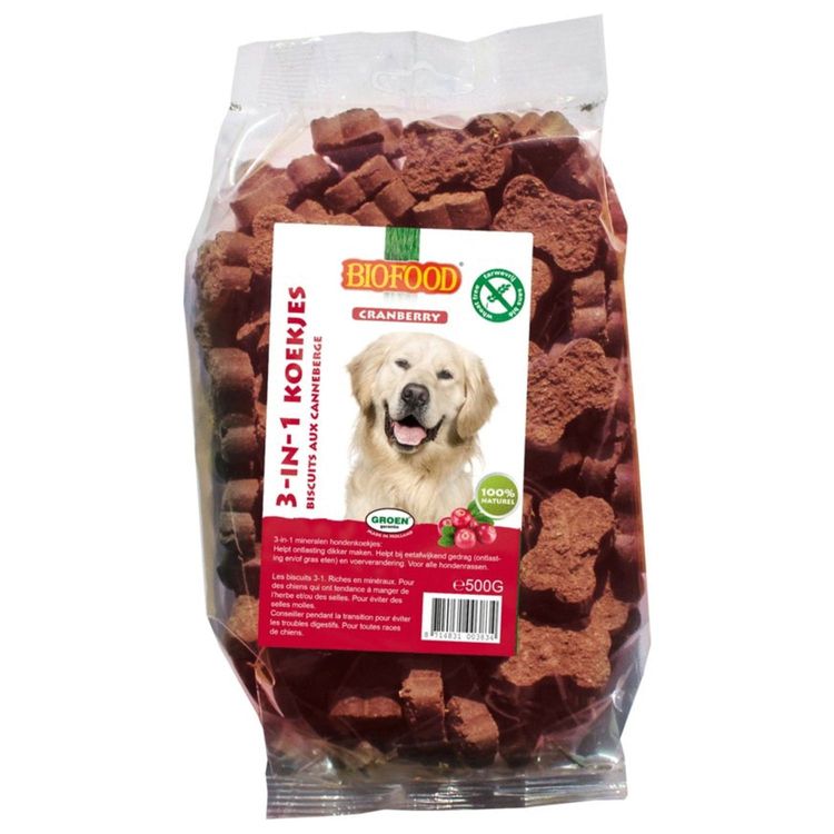 Biofood 3-in-1 koekje Foto van Biofood 3-in-1 koekje