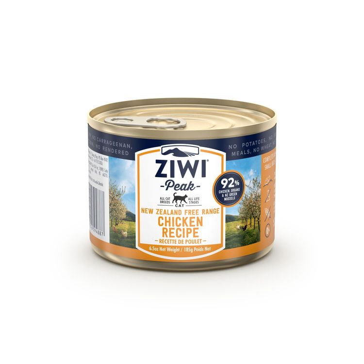 ZIWI Peak Cat Cans Chicken 185 gr. Foto van ZIWI Peak Cat Cans Chicken 185 gr.