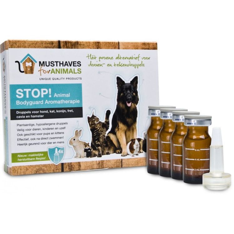 Musthaves for Animals STOP! Aromatherapie Foto van Musthaves for Animals STOP! Aromatherapie