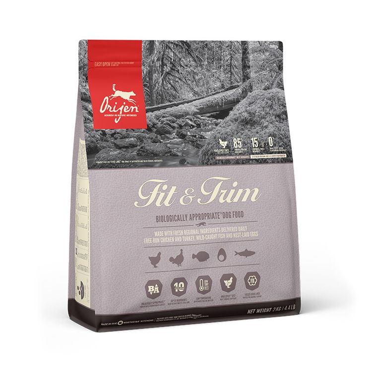 Orijen Whole Prey Fit & Trim Dog 2 kg Foto van Orijen Whole Prey Fit & Trim Dog 2 kg