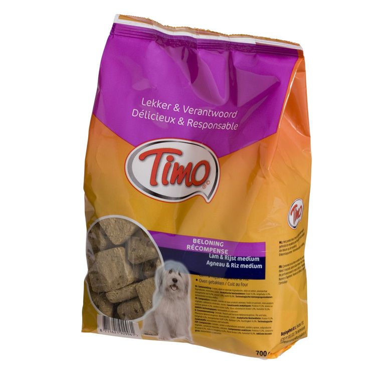 Timo Koekjes met lam & rijst Foto van Timo Koekjes met lam & rijst