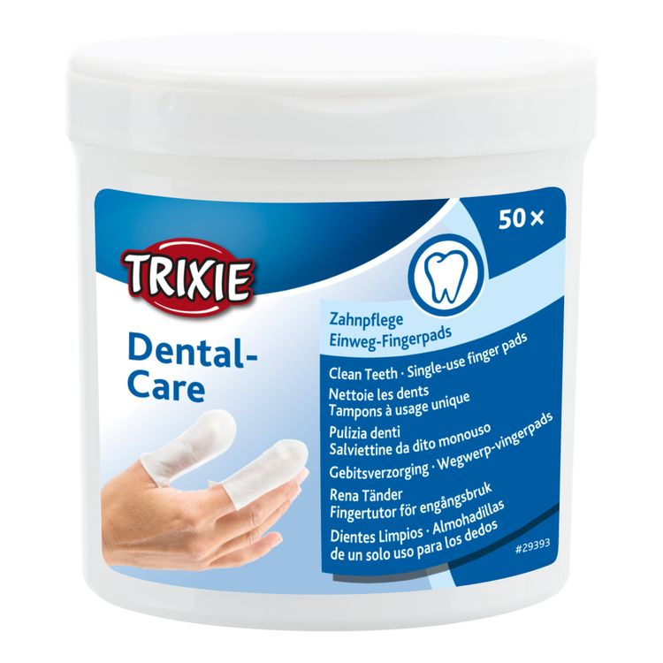 Trixie Dental Care tandverzorging vingerpads Foto van Trixie Dental Care tandverzorging vingerpads