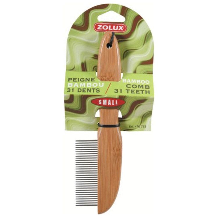Zolux Bamboo kam 31 tanden Foto van Zolux Bamboo kam 31 tanden