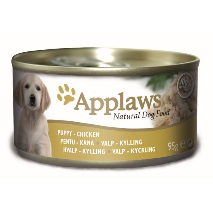 Applaws Puppy voer Blik 95 gr. Foto van Applaws Puppy voer Blik 95 gr.