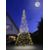 Fairybell 6 mtr vlaggenmast kerstboom lampjes 1200 stuks warm wit